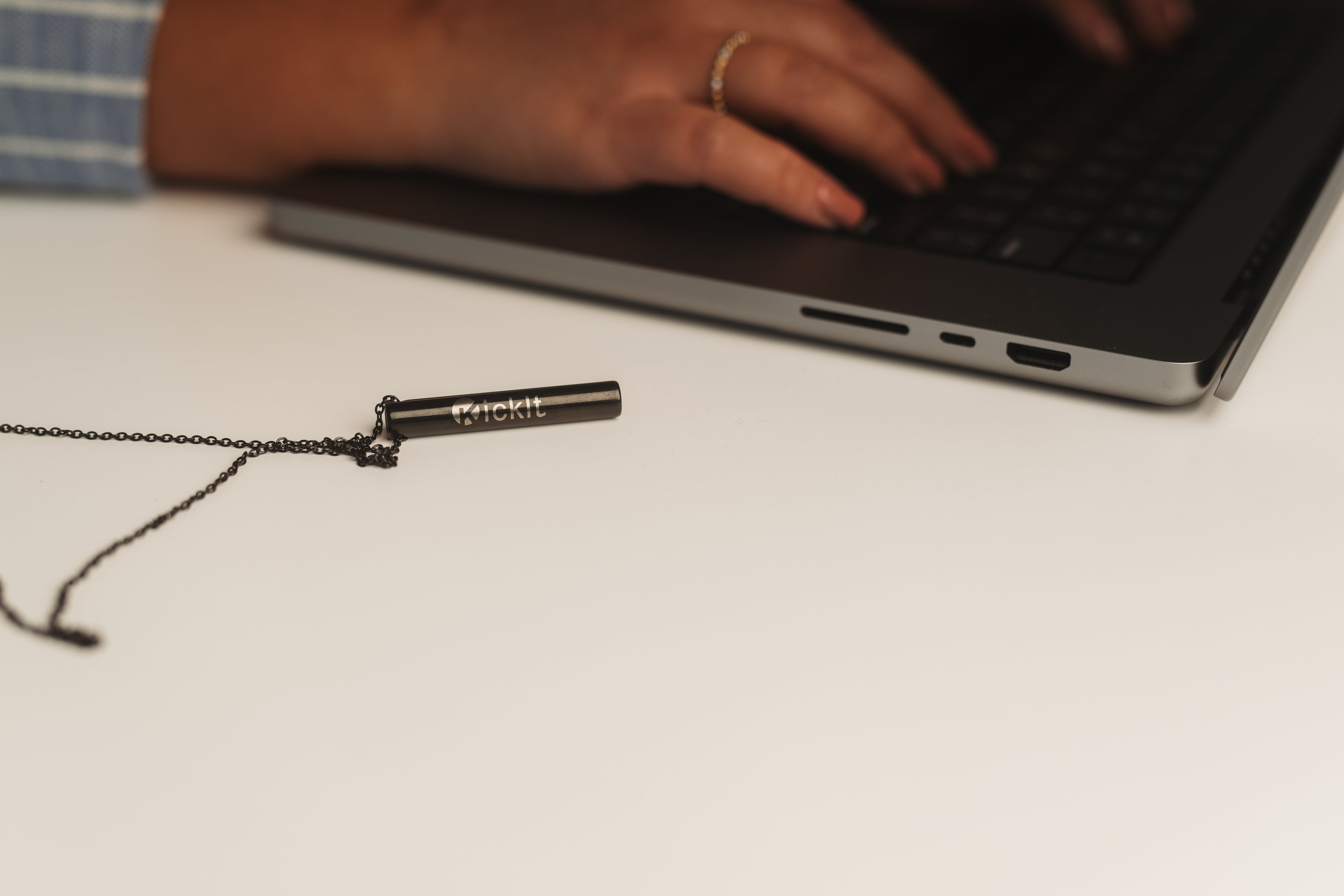 KickIt 528 Hz Meditation Necklace