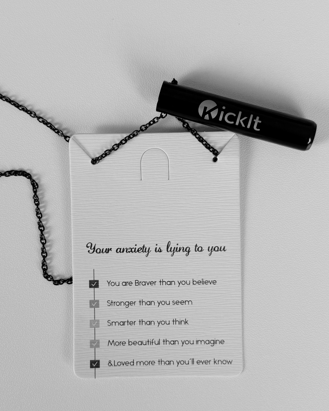 KickIt 528 Hz Meditation Necklace